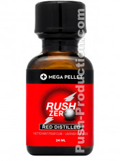 poppers RUSH ZERO RED DISTILLED sticla de 24ml - stimulent sexual foto