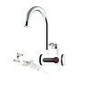 Robinet Electric Instant cu Dus, Perete, Furtun 1.5m, LCD, 3kW, 30-60&deg;C, Apa Calda Imediat