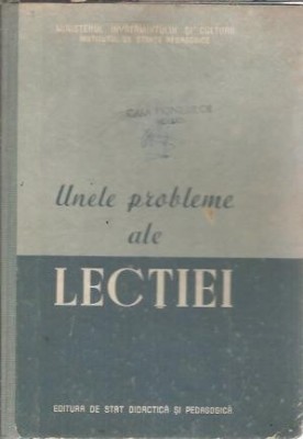 Unele probleme ale lectiei foto