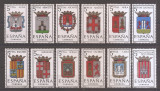 Spania 1962 - Stemele provinciilor spaniole, set complet, MNH, Nestampilat