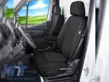 Tapiterie Kegel potrivita pentru scaunele din fata ale Mercedes Sprinter dupa 2018 cu doua scaune individuale, culoare grafit Performance AutoTuning