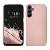 Husa Kwmobile pentru Samsung Galaxy A15 5G, Roz, Silicon, KWM000021MJ001C, Carcasa