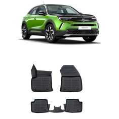 Covorase cauciuc stil tavita Opel Mokka-e Electric 2021-2023