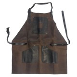 Cumpara ieftin Sort de protectie din piele si textil pentru tamplarie BeaverCraft AP3X