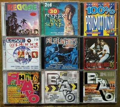 Dublu CD cu muzică Internațională , Pop, Rock, Dance foto
