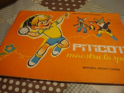 Amlicar Constantinescu - Piticot maestru la sport - 1977 - are o pagina decupata foto