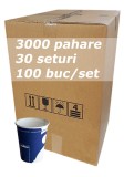 Bax pahare de carton Lavazza 6 oz - 180 ml, 3000 buc