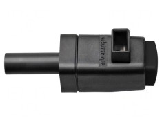 Clemă laborator neagră 300VDC 16A 29mm