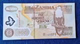 500 Kwacha 2003 - Bancnota veche Africa - Zambia - stare foarte buna UNC