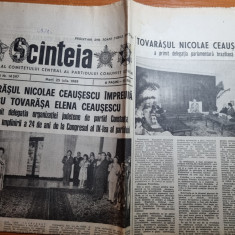 scanteia 25 iulie 1989-24 ani de cand ceausescu este conducatorulul tarii