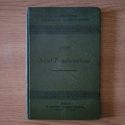 Escott - Social transformations of the Victorian age (1900, editie cartonata) foto