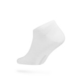 Șosete ultrascurte (anklet) de bumbac, DiWaRi Active 000, Alb, 25 (40-41)