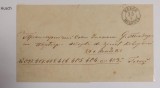 Romania 1863 - Scrisoare cu stampila HUSI