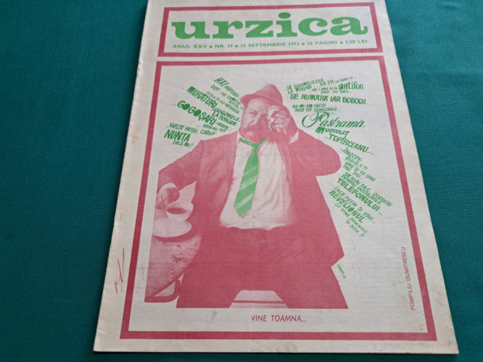 REVISTA URZICA * NR. 17 * 1973*