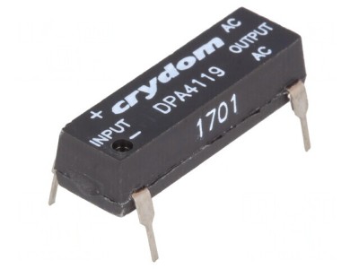 Releu Semiconductor 1-Fazat DPA4119 3,5-10VDC 1A 20-140VAC foto