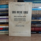 CONSTANTIN TOMESCU - SCURTA POVESTIRE ISTORICA DESPRE SF, MANASTIRE NEAMTU ,1942