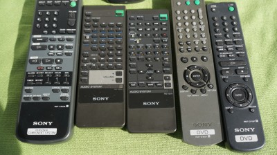 Telecomanda SONY sistem audio-video foto
