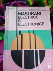 Masurari electrice si electronice-manual cls X,XI,XII-Eugenia Isac foto