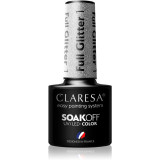 Claresa SoakOff UV/LED Color Full Glitter lac de unghii sub forma de gel culoare 1 5 g