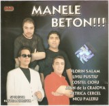 CD Manele Beton!!! : Florin Salam, Nicu Paleru, Liviu Pustiu, original, Pop