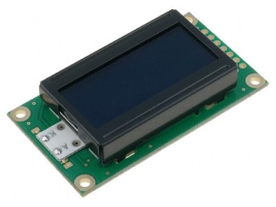 Afişaj LCD Alfanumeric 8x2 LED Negru foto