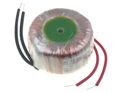 Transformator Toroidal 21VA 230V 19V 1.1A Cu Cablu foto
