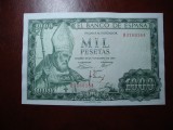 SPANIA 1000 PESETAS 1965 EXCELENTA