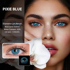 Lentile de contact colorate diverse modele cosplay -Pixie Blue
