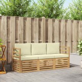 vidaXL Seturi de canapele Lemn Solid de Acacia 3391295