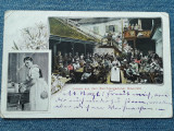 545 - Berarie in Berchtesgadener Germania / Restaurant floare de colt 1908, Necirculata, Printata