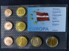 Set Euro - Probe - Letonia 2006 , 8 monede, Europa