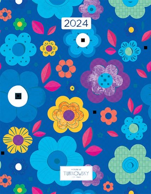 Turnowsky House of 2024 Desk Planner Color Code Foil foto
