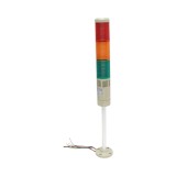 Coloana semnalizare LED 12-30V AC cu buzzer/sirena, rosu-verde-galben, Breckner Germany