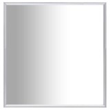 vidaXL Oglindă, argintiu, 60x60 cm 322732