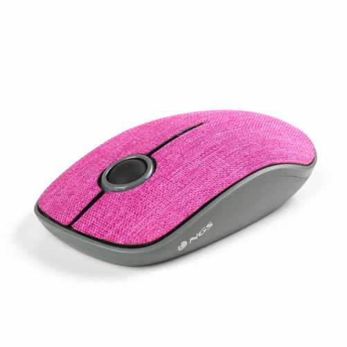 Mouse wireless Evo Denim roz 1200dpi NGS