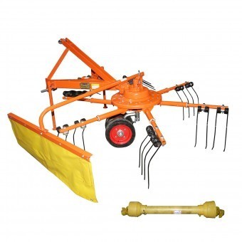 Grebla rotativa tip paianjen cu 6 brate, latime de lucru 1.80m, putere necesara 15-50CP 220Kg Konig Traktoren foto