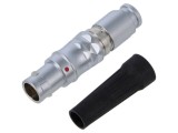 Conector circular MH CONNECTORS 6 pini tată 1B pentru garnitură 9A - MHCP1B06PS60S