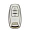 Husa de protectie Premium pentru cheie AUDI, compatibila cu A4, A6, A5, A7, A8, Q5, Q7, S4, S5, S6, S8, RS5, RS6, RS7, Allroad, 3 Butoane Smart Remote