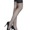 Eross ciorapi Silicone Lace XS/L Black