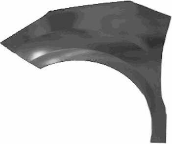 Aripa fata Citroen C3, 03.2010-, partea Dreapta, fara gaura pentru semnalizare, 7841Z7, 231802