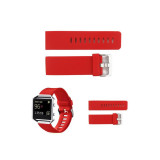 Bratara TPU Silicon pentru Fitbit Blaze-Mărime L-Culoare Roșu