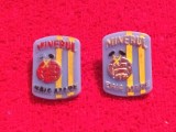 Lot 2 insigne fotbal - &quot;MINERUL&quot; BAIA-MARE