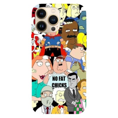 Husa compatibila cu Apple iPhone 12 Pro Max model Family Guy characters, Silicon, TPU, Viceversa foto