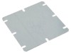 Placă de montare oţel zincat 98x98x1.5mm