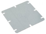 Placă de montare oţel zincat 98x98x1.5mm