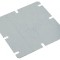 Placă de montare oţel zincat 98x98x1.5mm