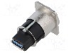 Conector {{Tip conector}}, versiune USB 3.0, {{Orientare spa&amp;#355;iala}}, CLIFF - CP30107