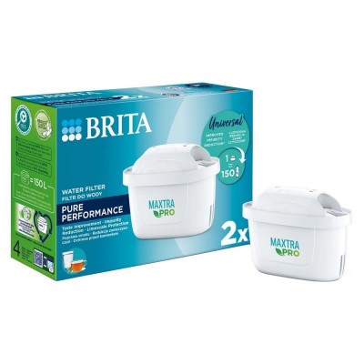 Set 2 filtre BRITA Maxtra PRO Pure Performance, filtrare 150 l, mai putin calcar/clor si impuritati foto