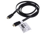 Cablu HDMI Goobay 2m Negru, HDMI 2.1, HDCP 2.2, Mufe Ambele Părți