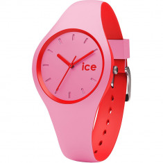 Ceas Unisex ICE Duo pink red, small foto